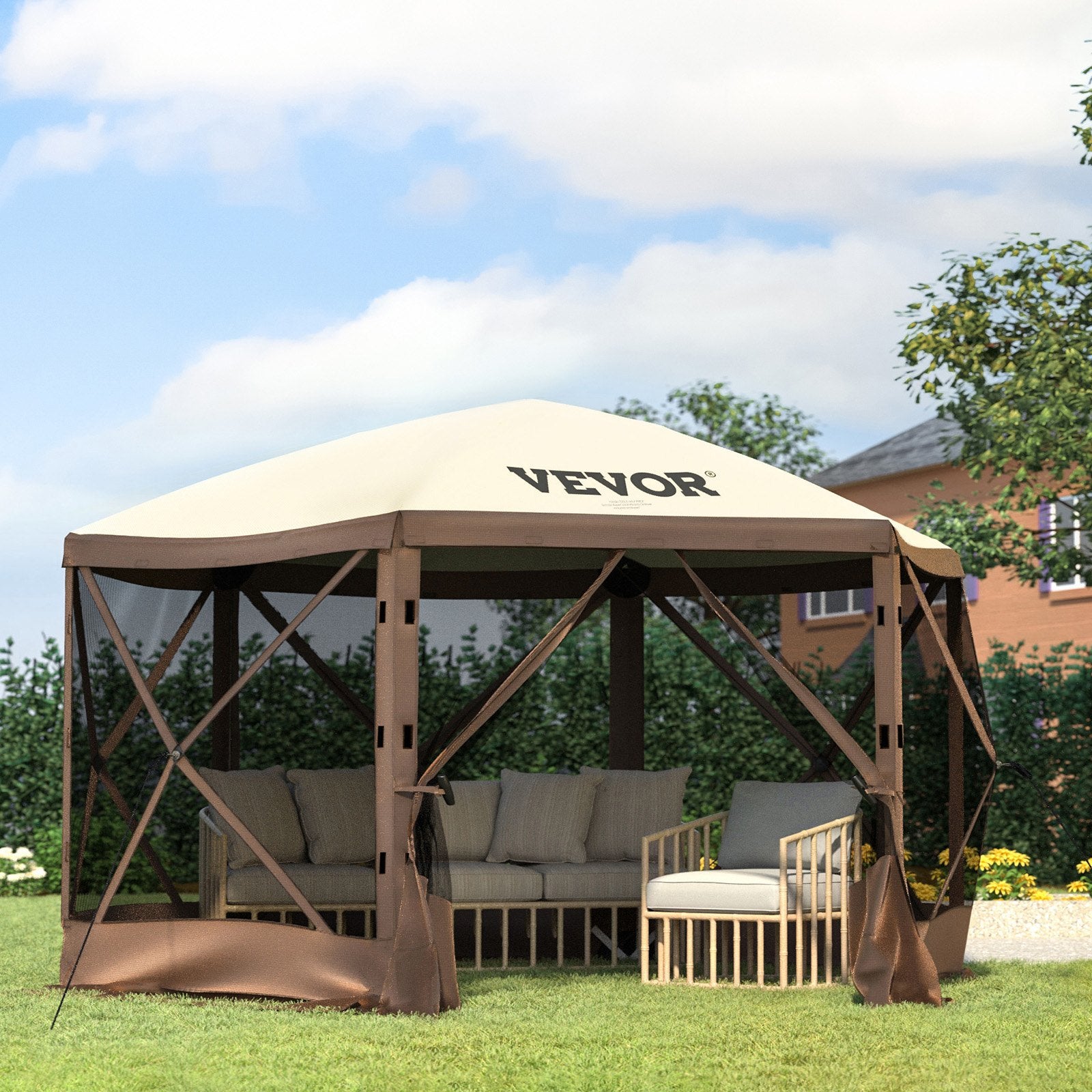 Camping Gazebo Screen Tent......
