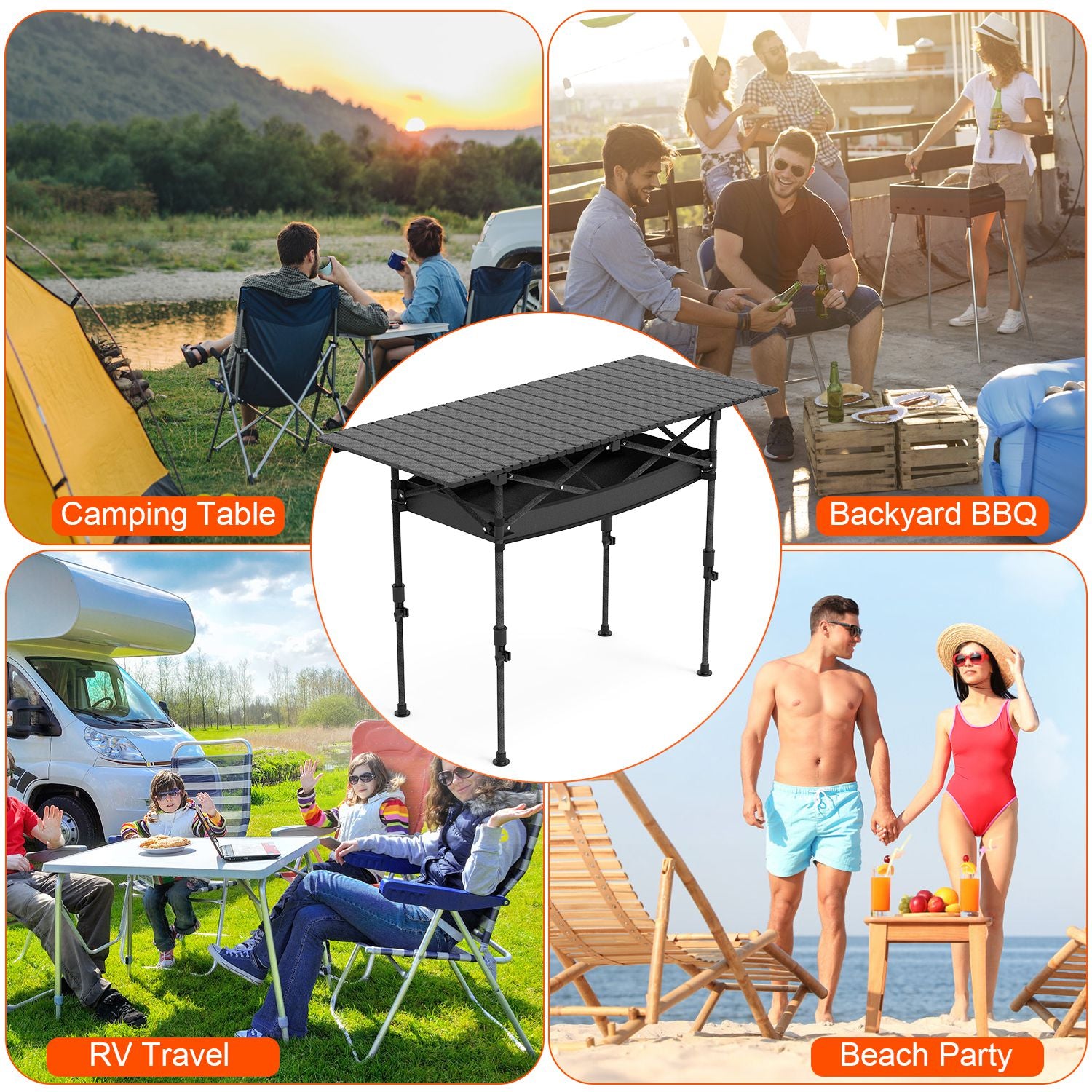 Portable Folding Camping Table.....
