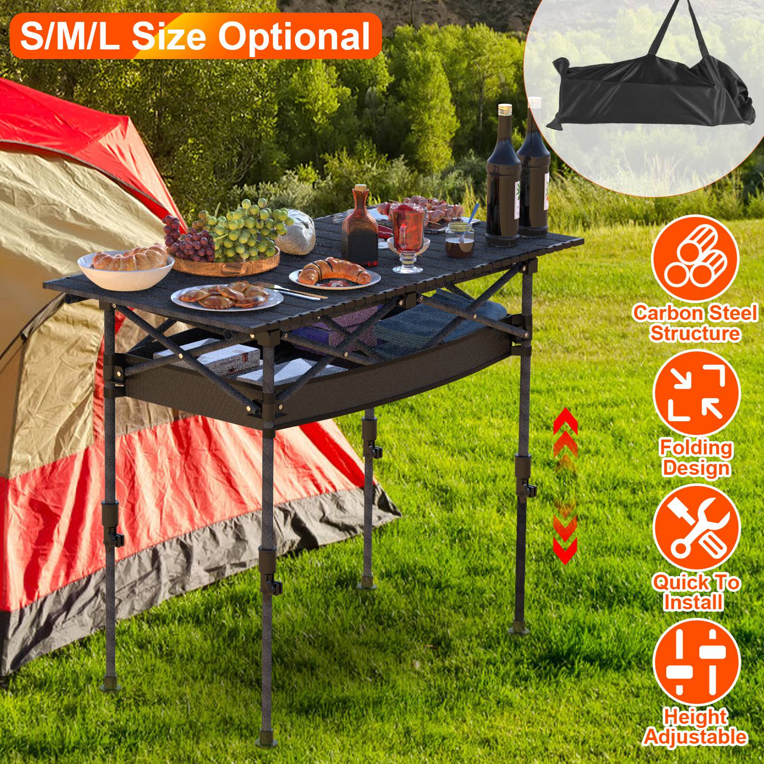 Portable Folding Camping Table.....