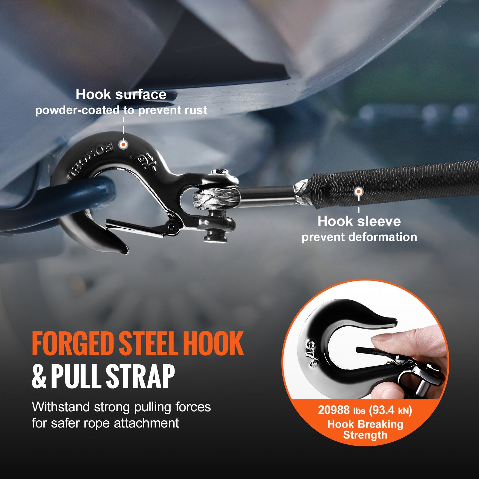 Synthetic Winch Rope....