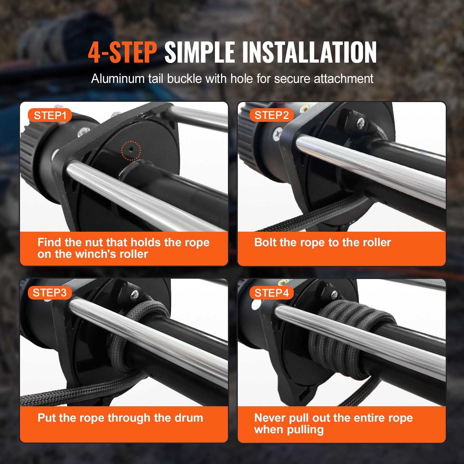 Synthetic Winch Rope....