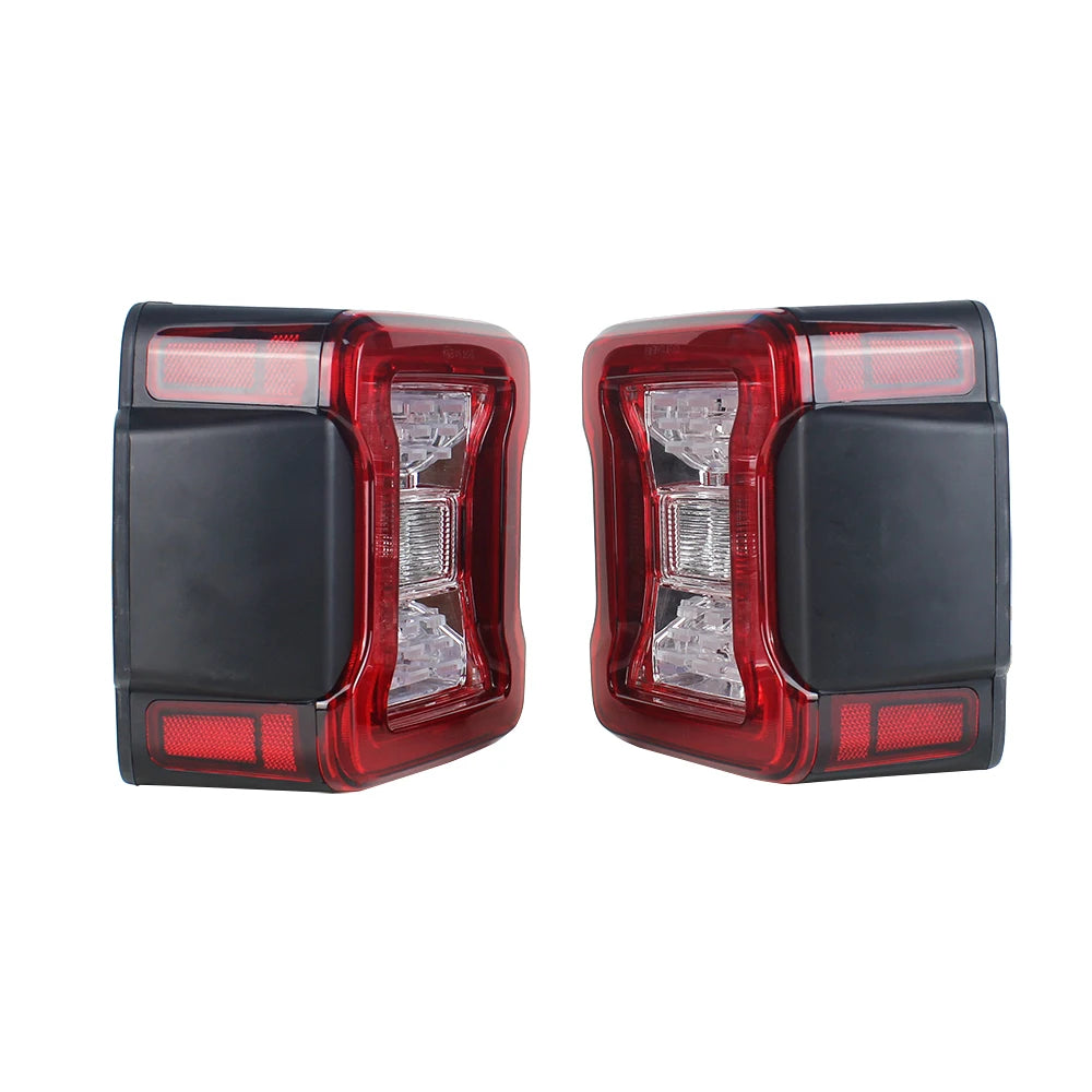 for Jeep Wrangler JK 2007-2018 LED Tail Light Taillight Assembly Rear Lamps Brake Reverse Light Daytime Running Lights