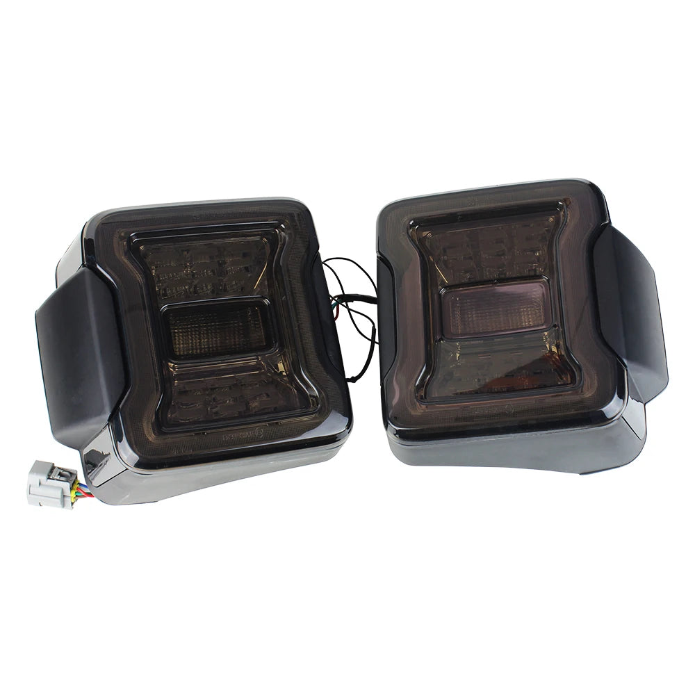 for Jeep Wrangler JK 2007-2018 LED Tail Light Taillight Assembly Rear Lamps Brake Reverse Light Daytime Running Lights