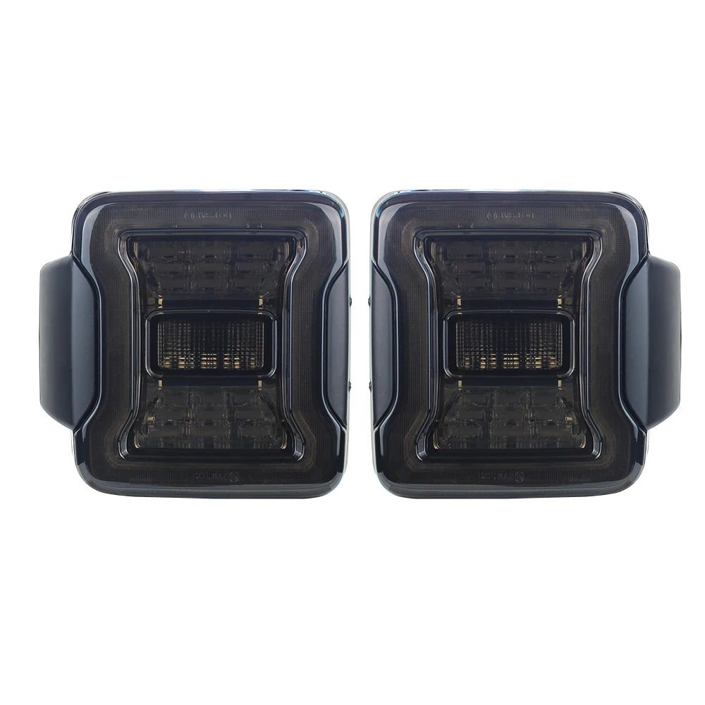 for Jeep Wrangler JK 2007-2018 LED Tail Light Taillight Assembly Rear Lamps Brake Reverse Light Daytime Running Lights