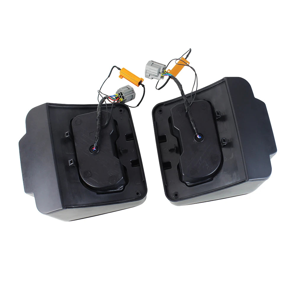 for Jeep Wrangler JK 2007-2018 LED Tail Light Taillight Assembly Rear Lamps Brake Reverse Light Daytime Running Lights