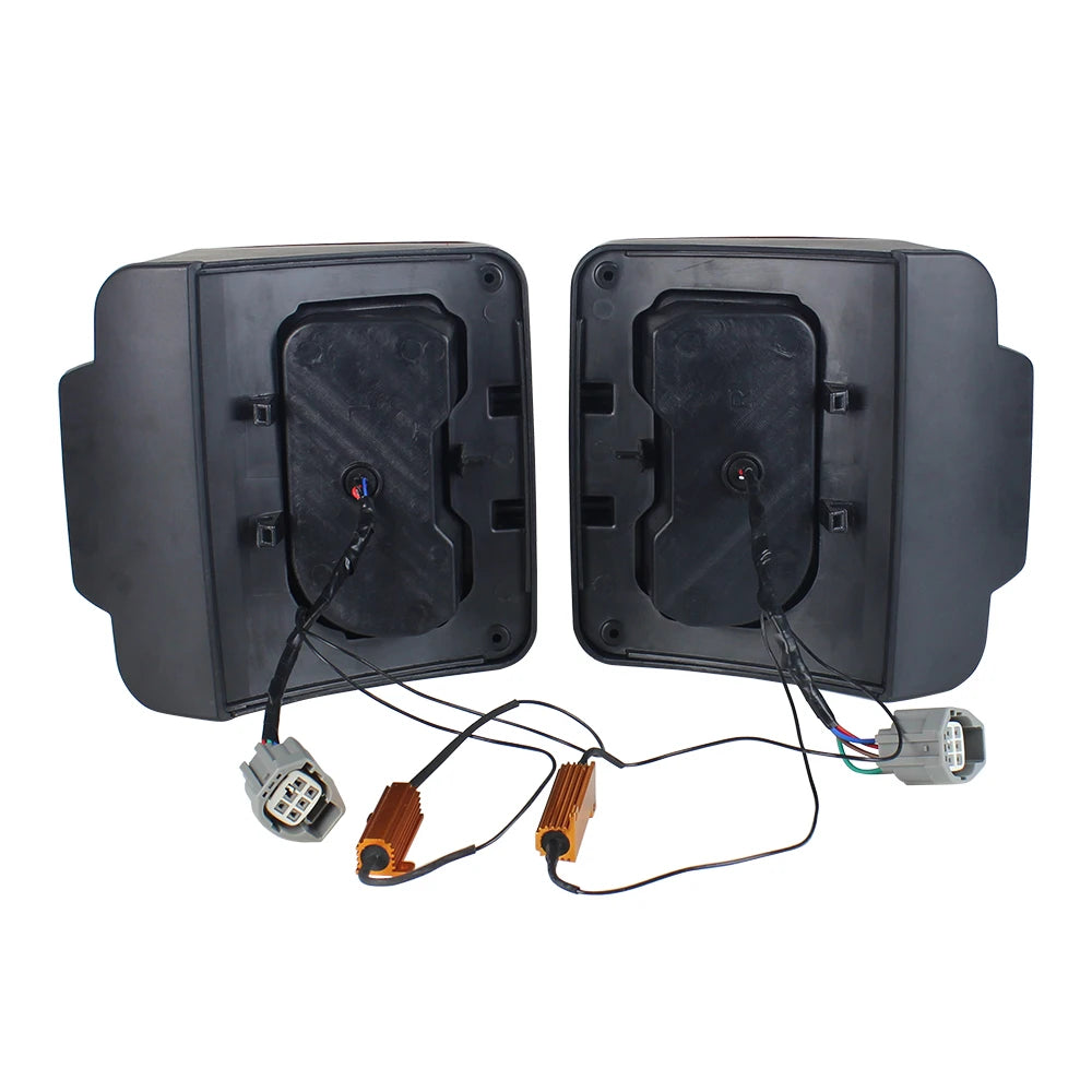 for Jeep Wrangler JK 2007-2018 LED Tail Light Taillight Assembly Rear Lamps Brake Reverse Light Daytime Running Lights
