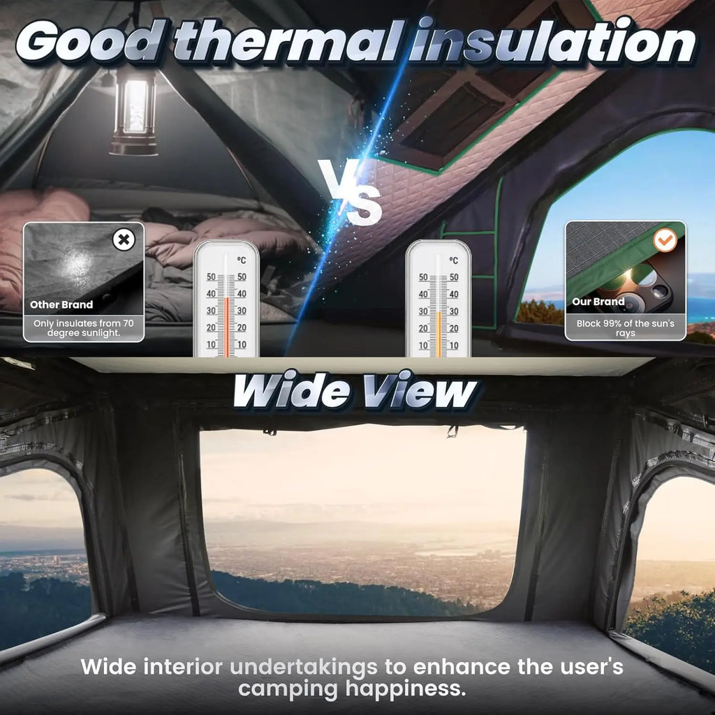 Rooftop Tent Hard Shell.....