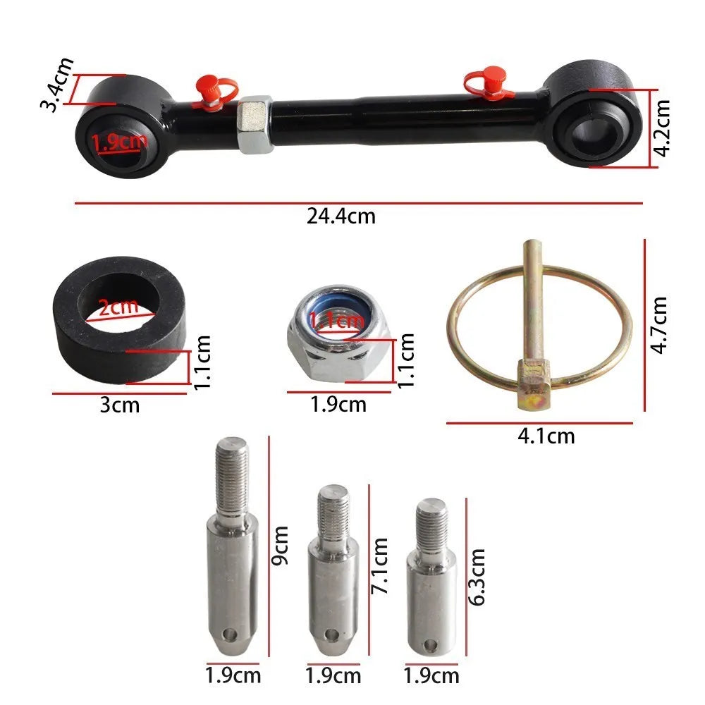 2.5-6" Lifts Front Sway Bar Links Disconnects For Jeep Wrangler JK JKS 2/4 Doors 2007-2018 Adjustable Car Parts PRC-1010A