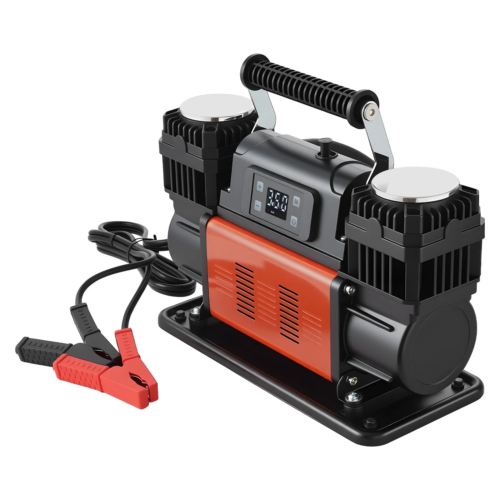 Dual-Cylinder Heavy Duty Air Compressor 10.6 CFM Auto-Stop