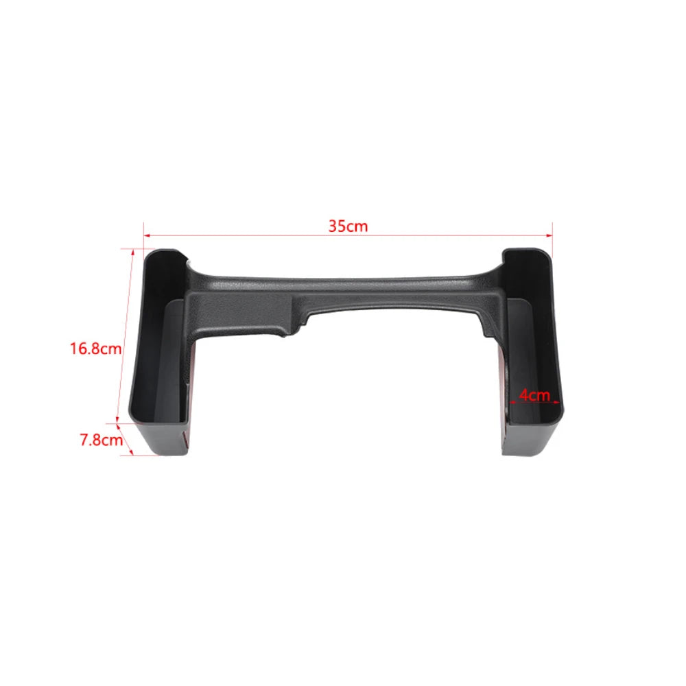 Jeep Wrangler JL Gladiator JT 2018-2023 4-Doors Car Gear Shift Storage Box Organizer Tray Accessories Black