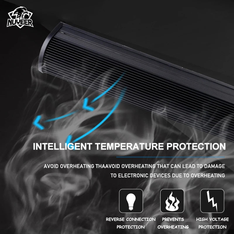 Combo Beam Yellow&White Dual-light Bar Light Off Road Pickup 12V 24V For Car 4x4 Truck ATV SUV Auxiliary LED Driving Light bar