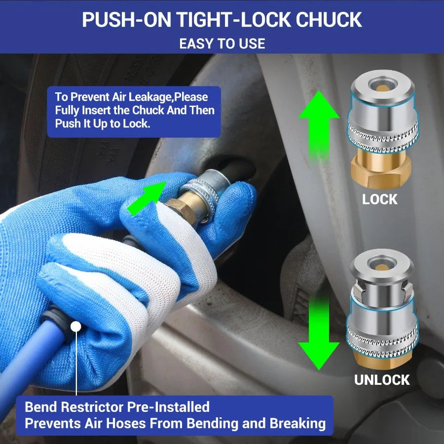 4 Tire Inflation Deflation System