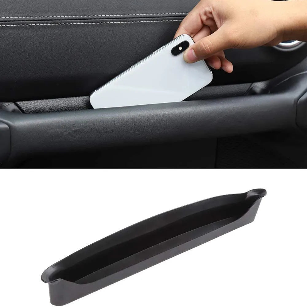 Passenger Storage Tray Organizer Grab Handle Accessory Box for 18-22 Jeep Wrangler JL JLU Jeep Gladiator JT Interior Accessories