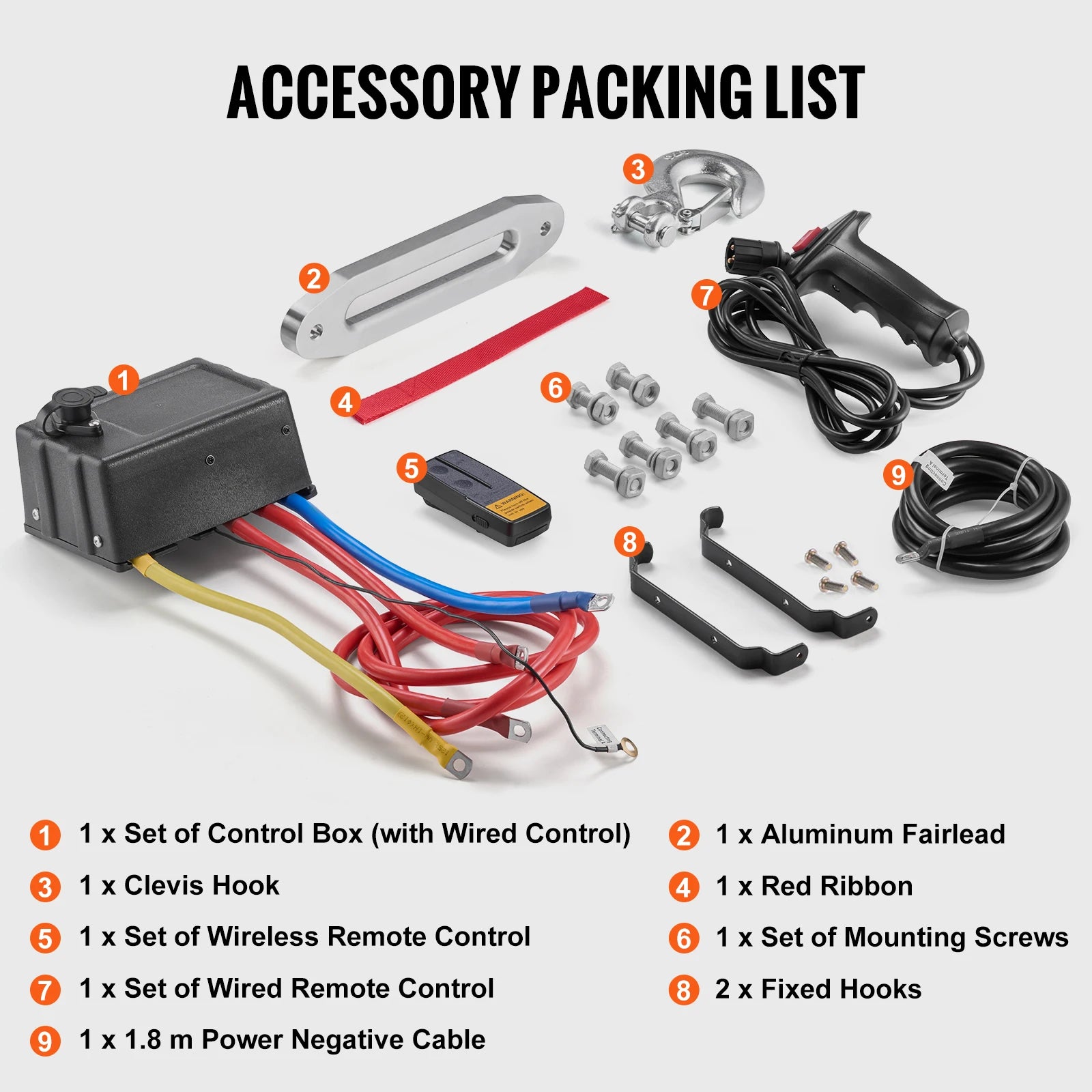 SucceBuy 13500lbs Electric Winch Car Truck Winch with 80ft Synthetic Rope Wireless&Wired Remote Control for Towing Off-Road SUV