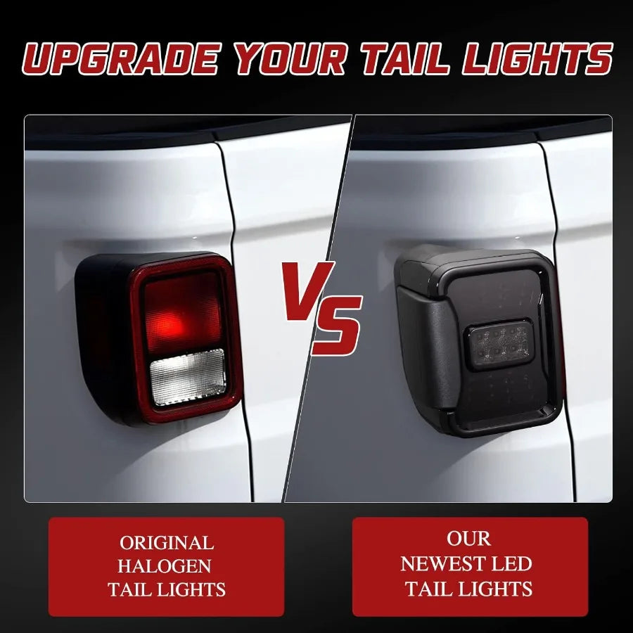 LED Tail Lights for Jeep Gladiator JT 2020-2025