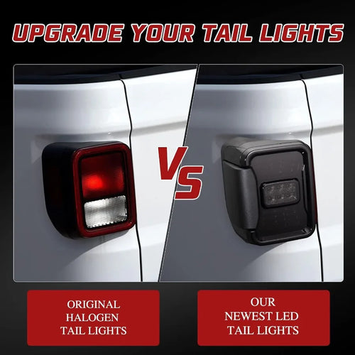 LED Tail Lights for Jeep Gladiator JT 2020-2025