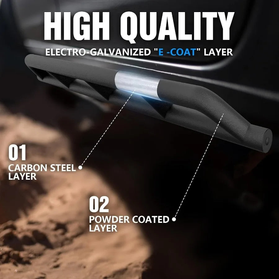 Jeep Gladiator JT Heavy Duty Carbon Steel Rock Slider.....