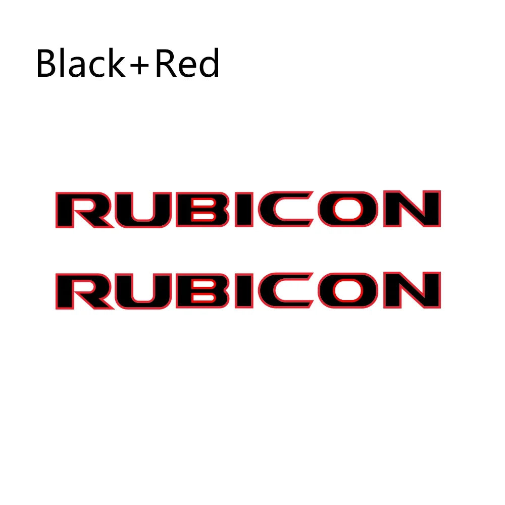 2PCS Car Hood Cover Stickers For Jeep Wrangler Unlimited JK JL CJ RUBICON 4X4 392 DIY Auto Tuning Accessories Vinyl Film Decals