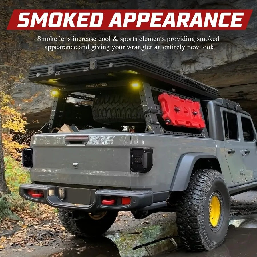 LED Tail Lights for Jeep Gladiator JT 2020-2025