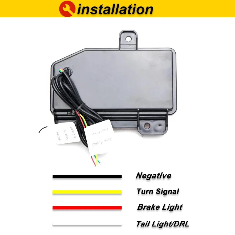 2pcs For Jeep Gladiator JT pickup truck Rear Bumper Reflector Lights,Tail/Brake Rear Fog Lamps and Turn Signal Light  2020-2024