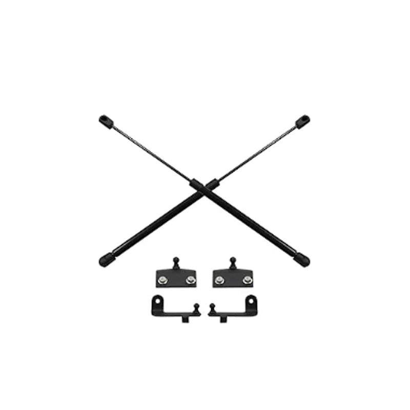 Front Hood Lift Strut Suspension Support Kit Compatible with Jeep Wrangler JL 18-24 & Gladiator JT 20-24