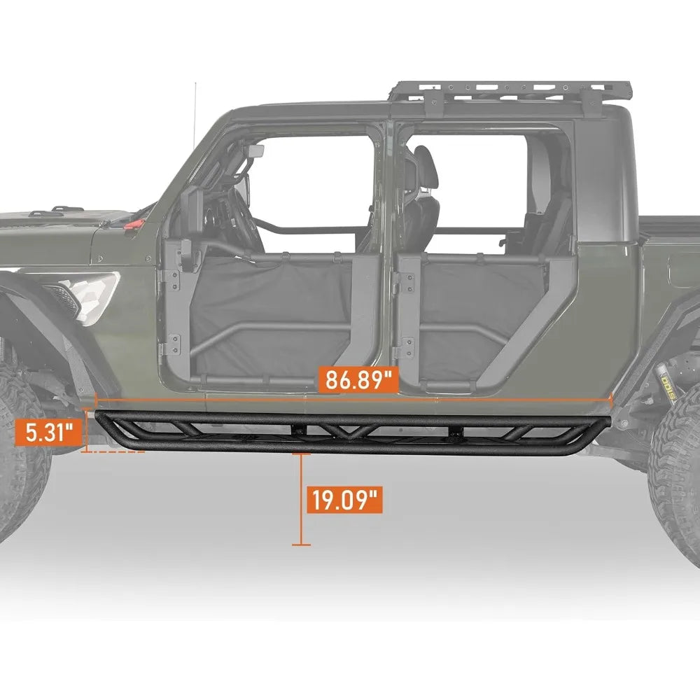 Gladiator 5.3" Drop Side Step Tube Running Boards