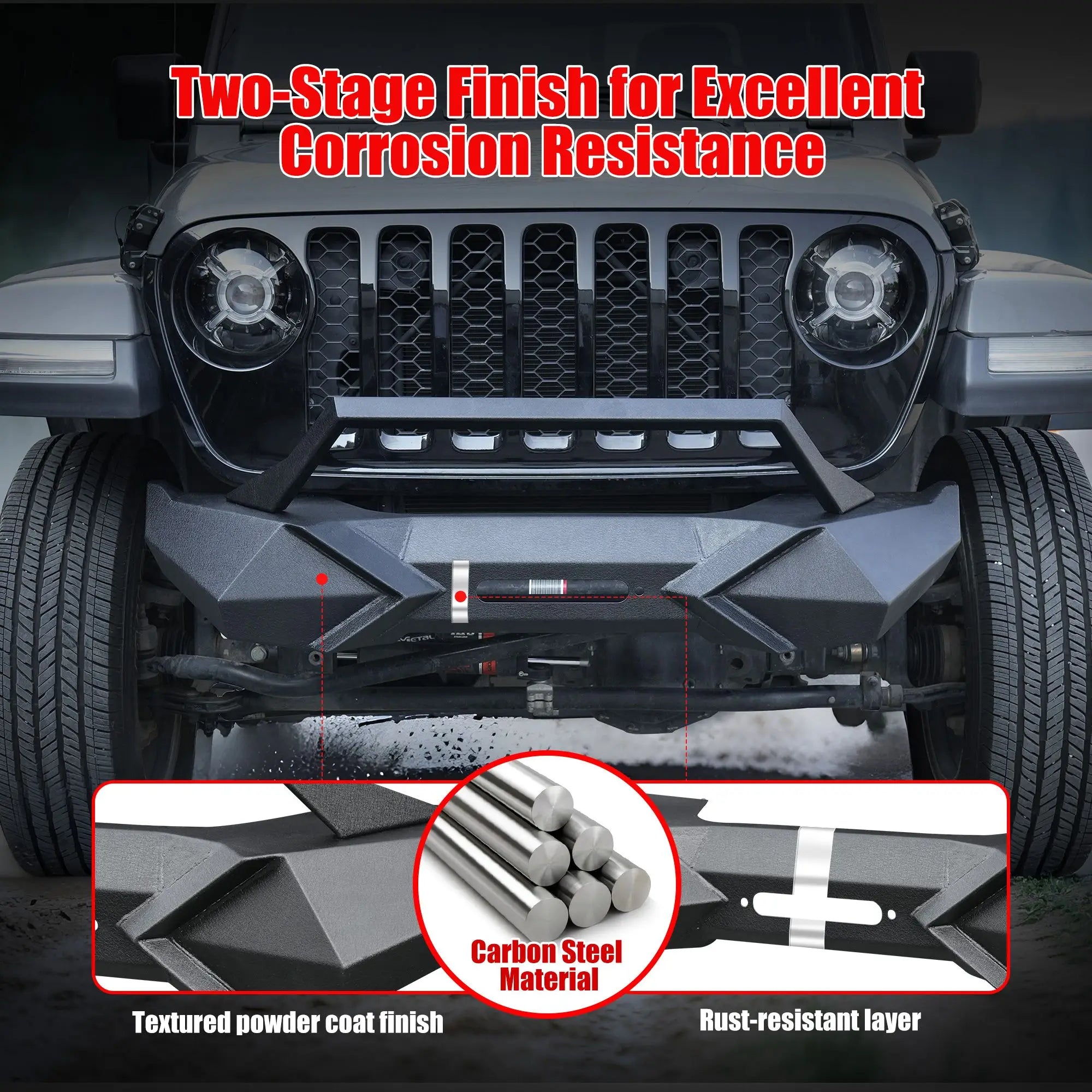 Front Bumper Winch Plate....