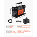 Dual-Cylinder Heavy Duty Air Compressor 10.6 CFM Auto-Stop
