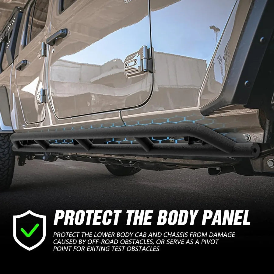 Jeep Gladiator JT Heavy Duty Carbon Steel Rock Slider.....