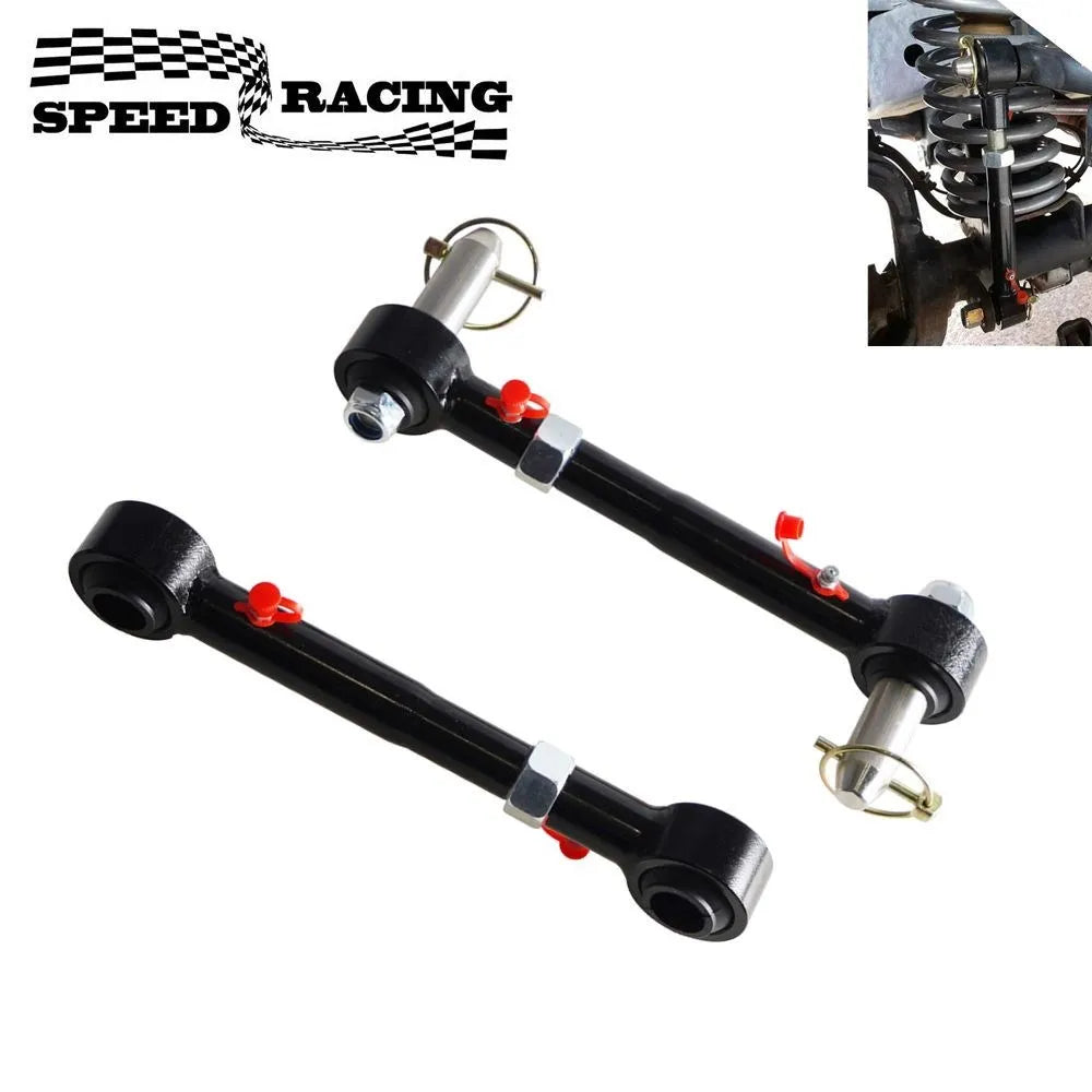 2.5-6" Lifts Front Sway Bar Links Disconnects For Jeep Wrangler JK JKS 2/4 Doors 2007-2018 Adjustable Car Parts PRC-1010A