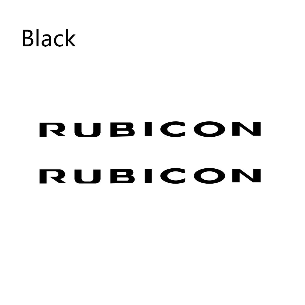 2PCS Car Hood Cover Stickers For Jeep Wrangler Unlimited JK JL CJ RUBICON 4X4 392 DIY Auto Tuning Accessories Vinyl Film Decals