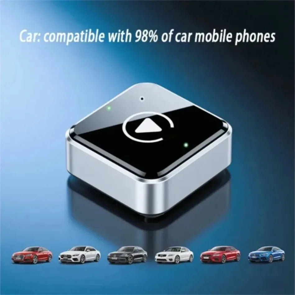 2 in 1 Car Wireless CarPlay Adapter & Android Auto Adapter Type-C/USB Fast Connection Wired to Wireless for iPhone/Android