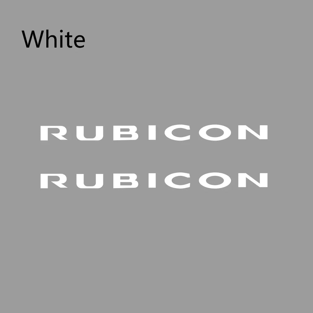 2PCS Car Hood Cover Stickers For Jeep Wrangler Unlimited JK JL CJ RUBICON 4X4 392 DIY Auto Tuning Accessories Vinyl Film Decals