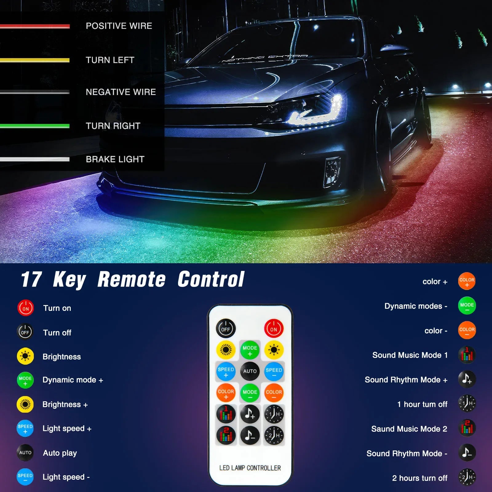 10 Pods APP Control Dream Color RGB + IC 240 LED Rock Lights Off-Road Truck UTV Underbody Underglow Trail Rig Light For Jeep