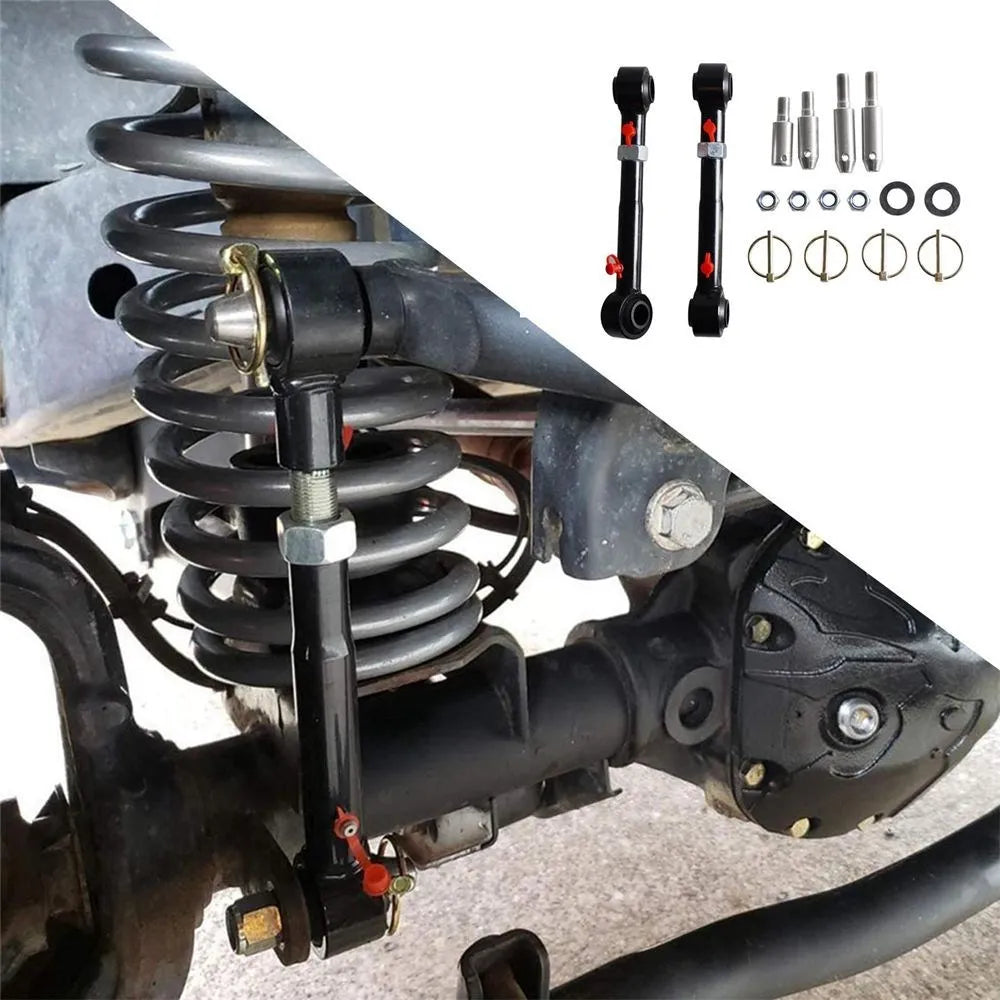 2.5-6" Lifts Front Sway Bar Links Disconnects For Jeep Wrangler JK JKS 2/4 Doors 2007-2018 Adjustable Car Parts PRC-1010A