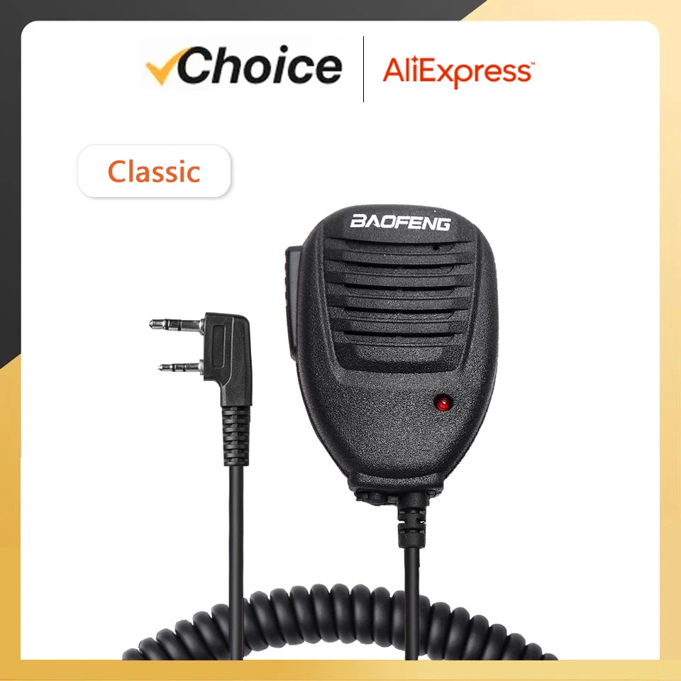 Walkie Talkie Speaker Radio Microphone......