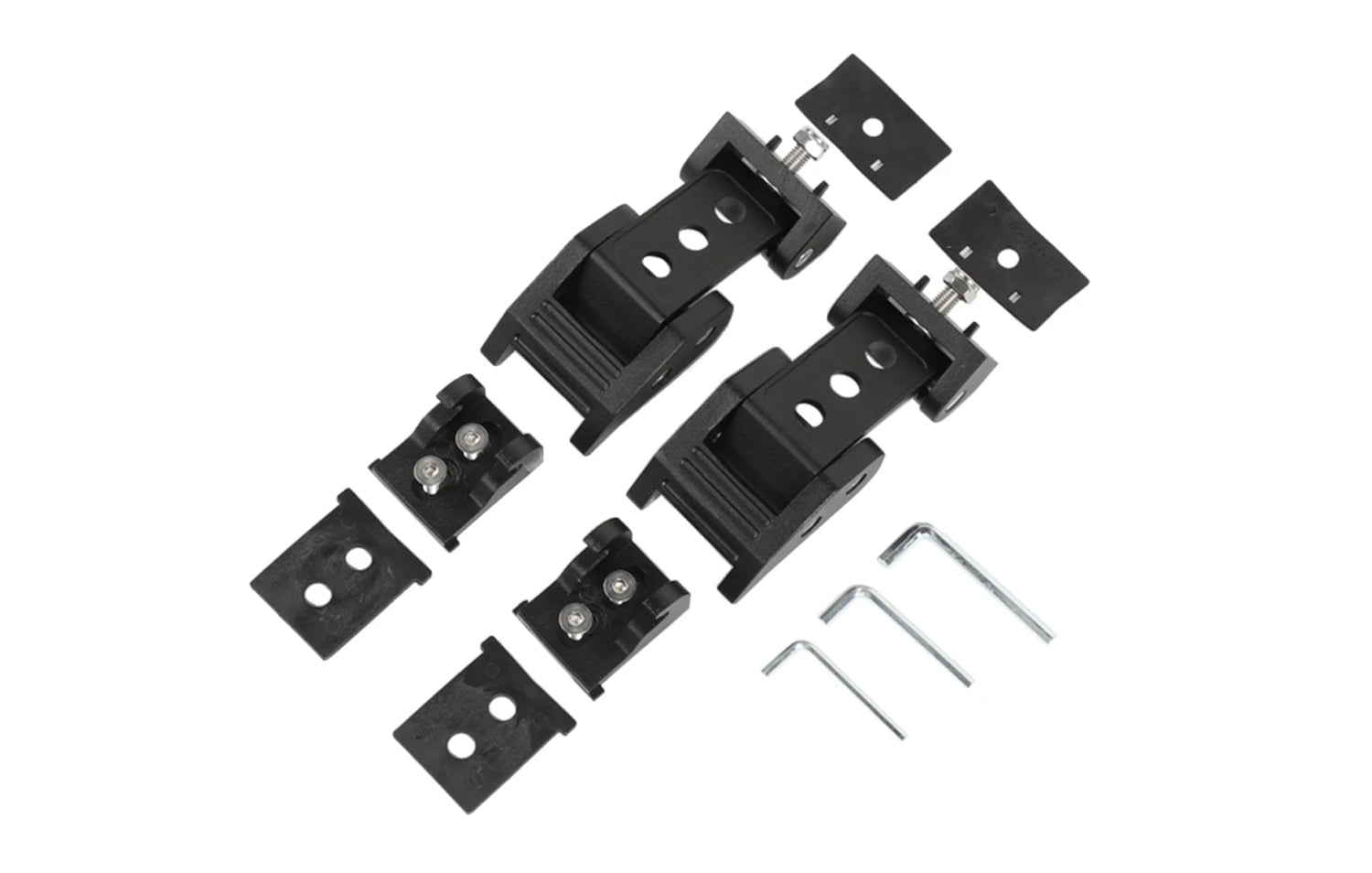 Metal Locking Engine Hood Catch Latches for Jeep Wrangler JK Rubicon Sahara Sport 2011- 2017 Hood Locks Car Accessories Black