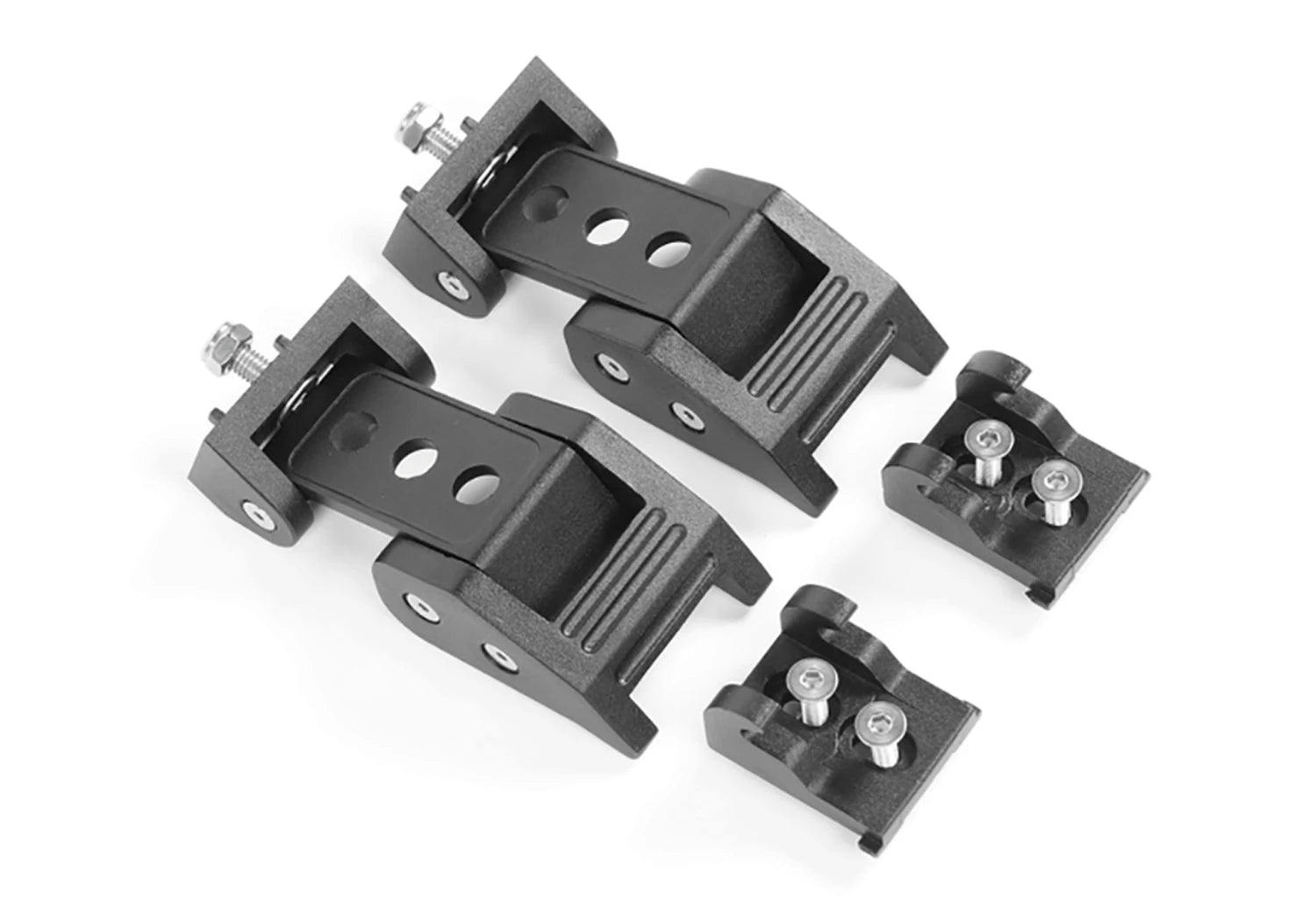 Metal Locking Engine Hood Catch Latches for Jeep Wrangler JK Rubicon Sahara Sport 2011- 2017 Hood Locks Car Accessories Black