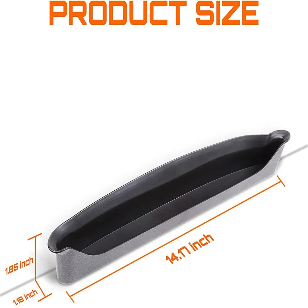 Passenger Storage Tray Organizer Grab Handle Accessory Box for 18-22 Jeep Wrangler JL JLU Jeep Gladiator JT Interior Accessories