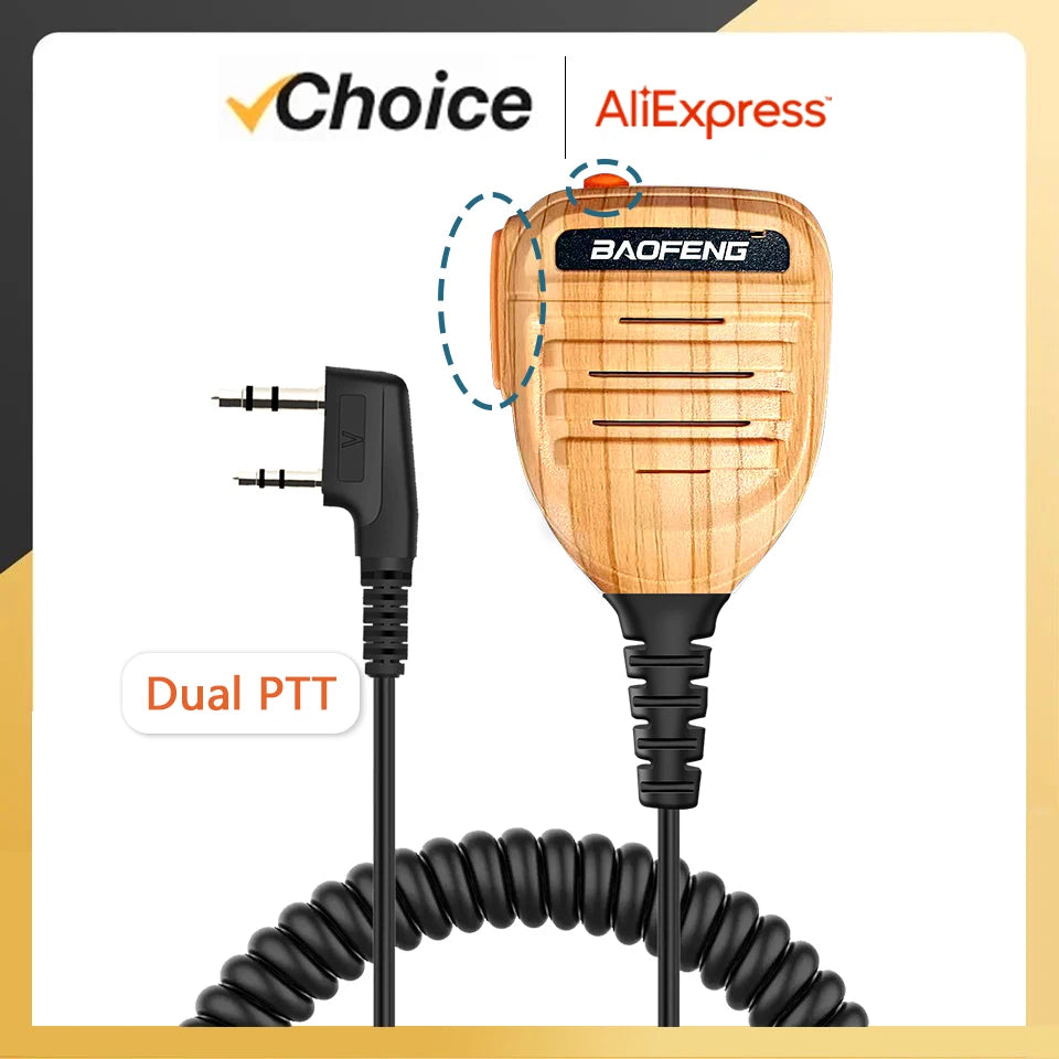 Walkie Talkie Speaker Radio Microphone......