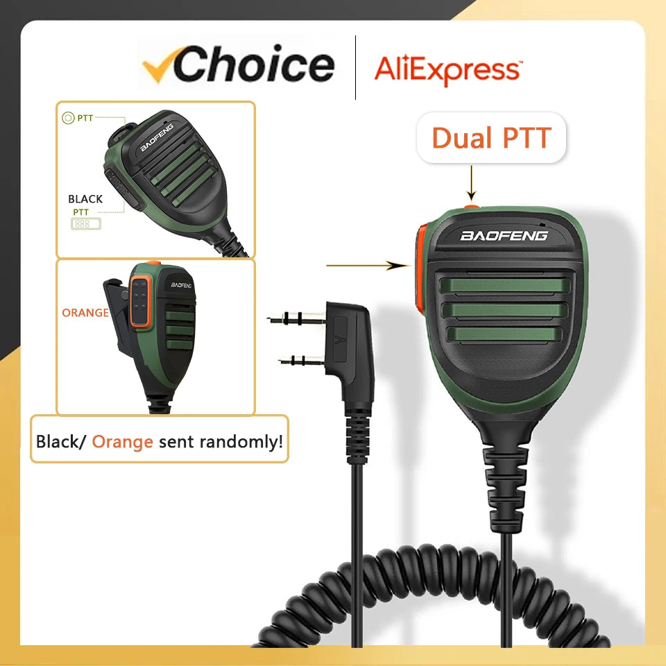 Walkie Talkie Speaker Radio Microphone......