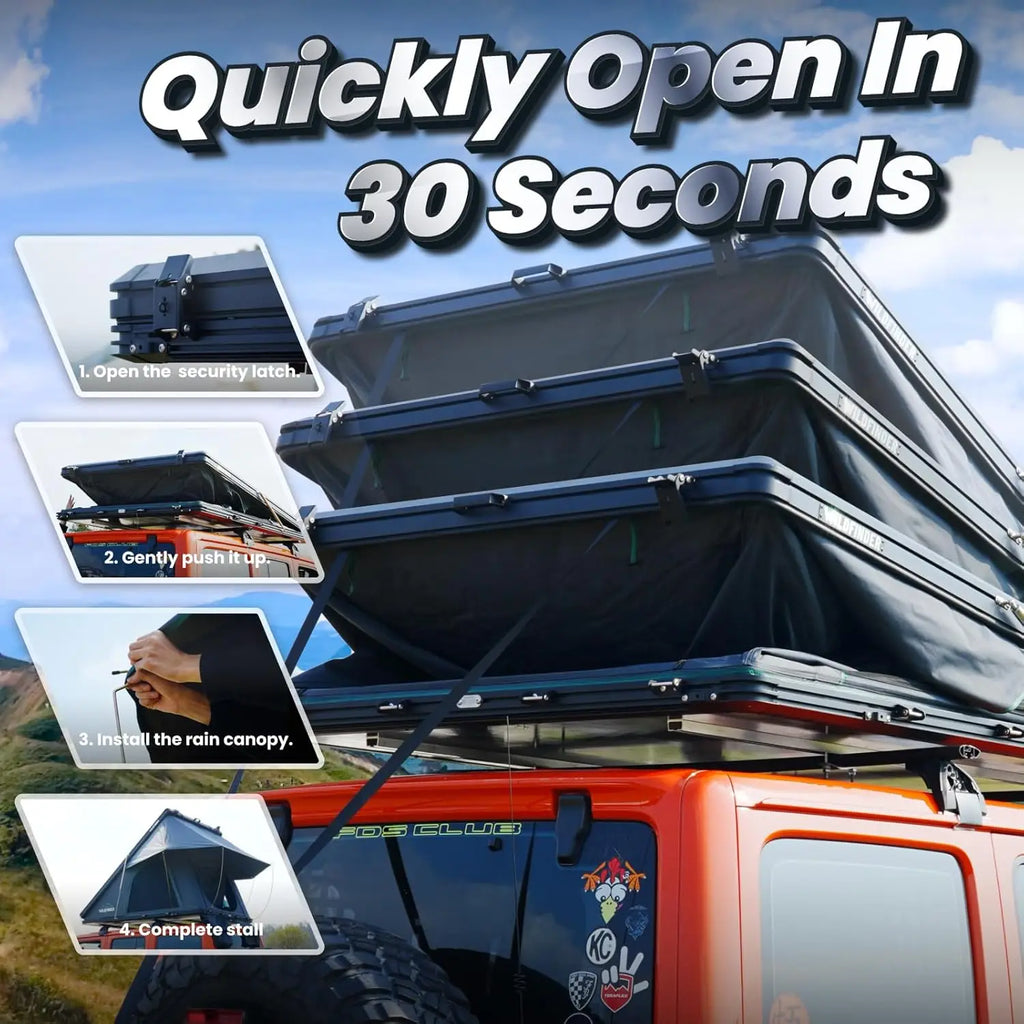 Rooftop Tent Hard Shell.....