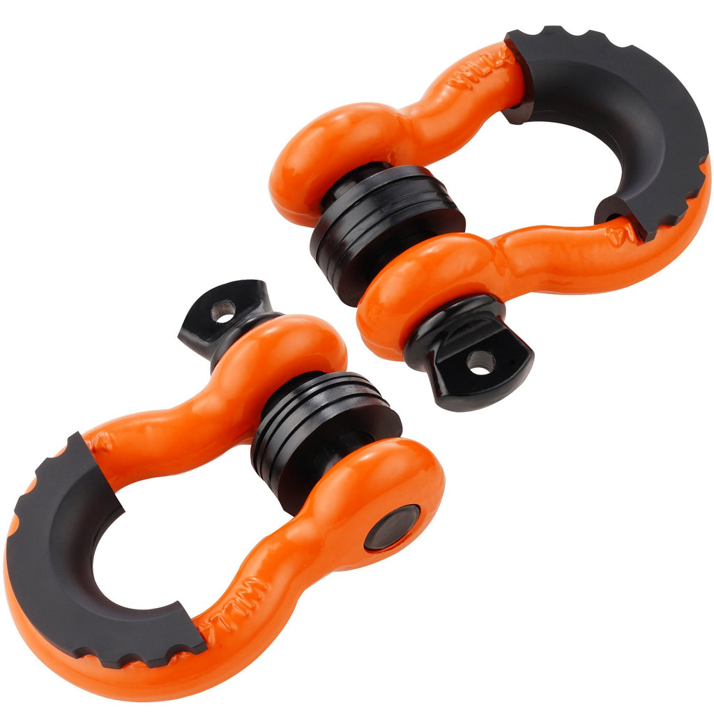 3/4" D-Ring Shackle (Orange).....
