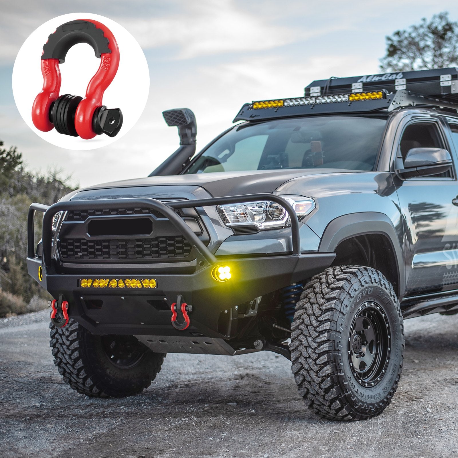 3/4" D-Ring Shackle (Red).....